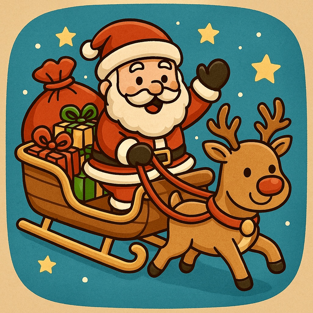 크리스마스 선물 추천 산타와 루돌프