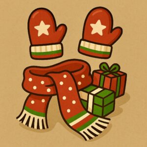 크리스마스 선물 추천 커플 장갑과 머플러