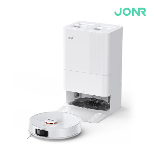 JONR P20 Pro 로봇청소기와 올인원 스테이션 구성
