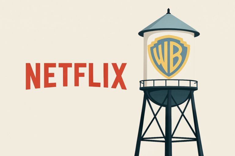 넷플릭스 워너브라더스 인수 상징 이미지