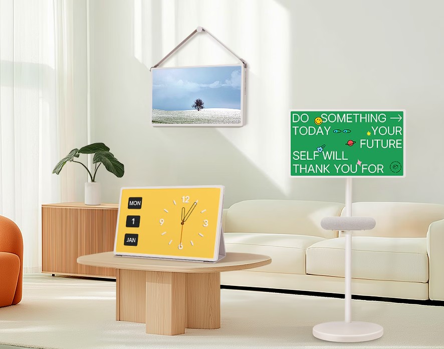 LG 스탠바이미2 스크린 분리 사용 예시, 스탠드에서 분리한 화면 활용