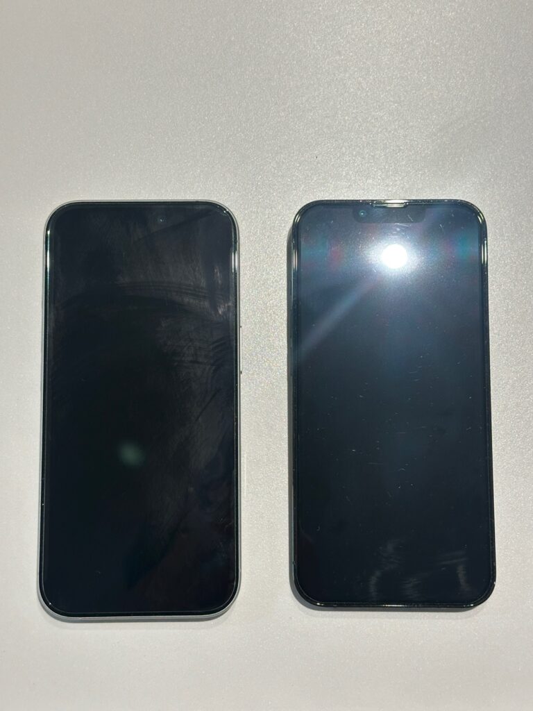 아이폰13프로 아이폰17 변경 후기: 전면 화면 크기 체감 비교